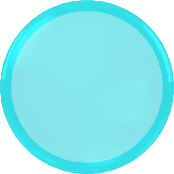 Westside Discs VIP Harp putt & approach disc, Blank (no top stamp) stamp, blue disc