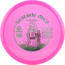 Westside Discs VIP Vellamo midrange disc, First Run stamp, pink disc