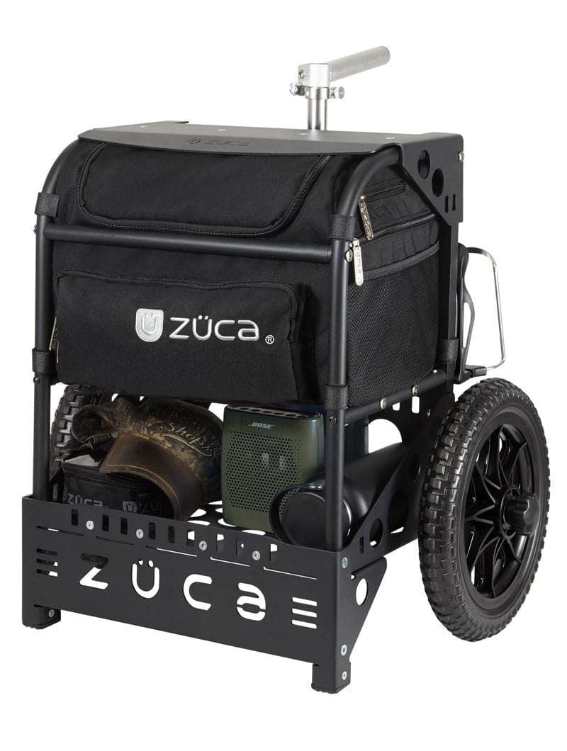 Zuca Black Transit Disc Golf Cart - Black Transit Insert Bag