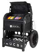 Zuca Transit Disc Golf Cart - Black Frame With Black Insert Bag
