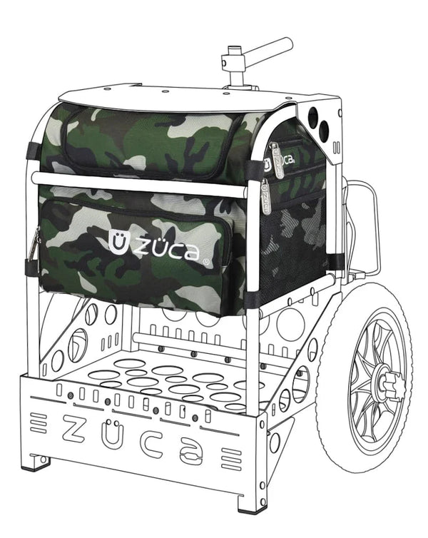 Zuca Transit Disc Golf Cart Insert Bag - Woodland Camo