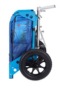Zuca Trekker Disc Golf Cart - Blue Frame With Birdie Pines Insert Bag