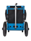 Zuca Trekker Disc Golf Cart - Blue Frame With Black Insert Bag