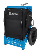 Zuca Trekker Disc Golf Cart - Blue Frame With Black Insert Bag
