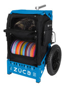 Zuca Trekker Disc Golf Cart - Blue Frame With Black Insert Bag