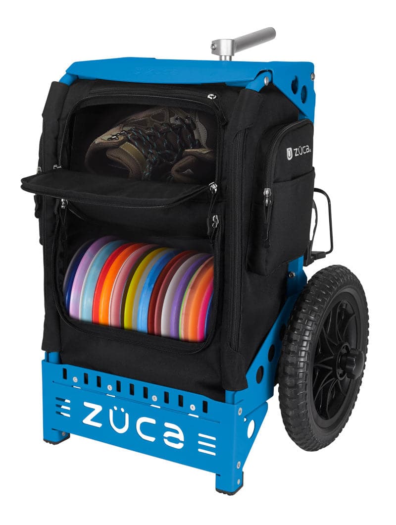 Zuca Blue Backpack Cart - Black Trekker Insert Bag