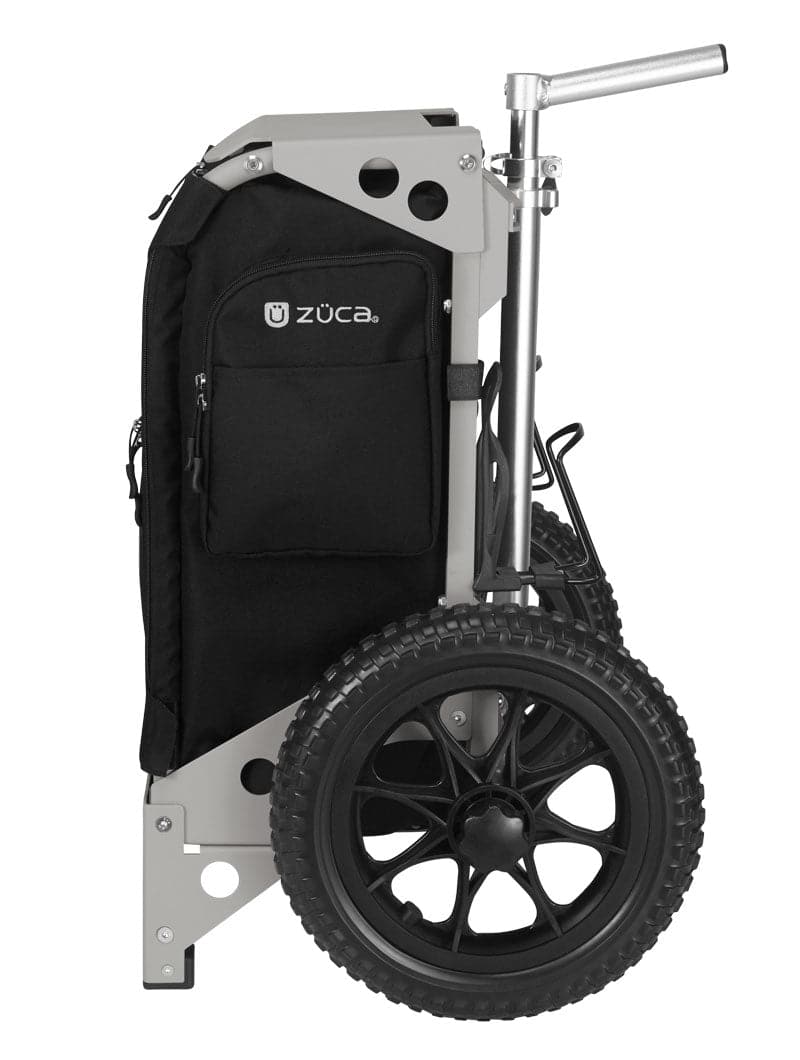 Zuca Gray Backpack Cart - Black Trekker Insert Bag