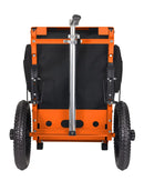 Zuca Trekker Disc Golf Cart - Orange Frame With Black Insert Bag