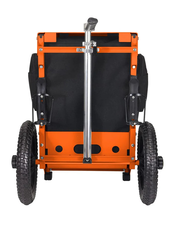 Zuca Orange Backpack Cart - Black Trekker Insert Bag