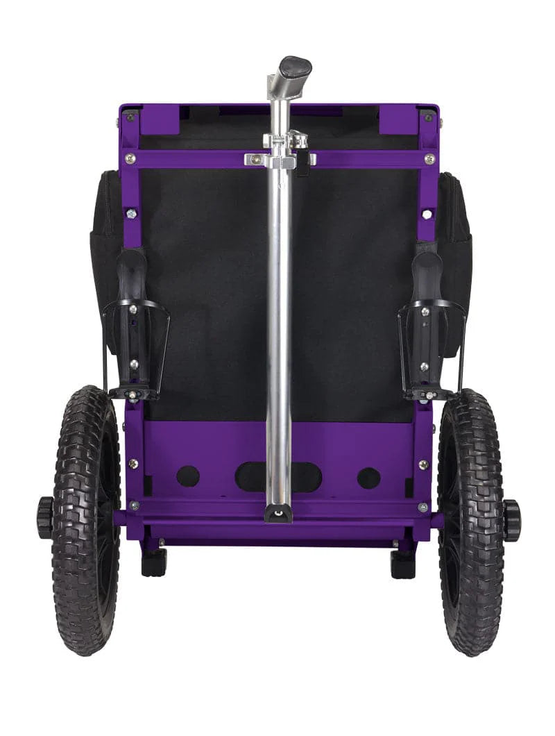 Zuca Purple Backpack Cart - Black Trekker Insert Bag