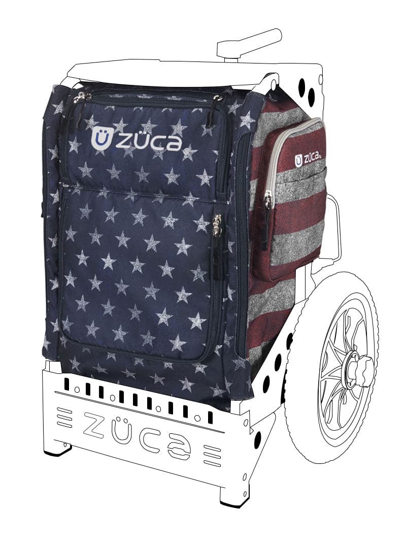 Zuca Trekker Disc Golf Insert Bag - Old Glory