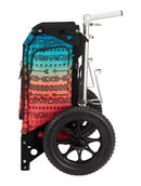 Zuca Trekker Disc Golf Cart - Black Frame With Jennifer Allen Special Edition Insert Bag
