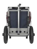 Zuca Trekker Disc Golf Cart - Gray Frame With Old Glory Insert Bag