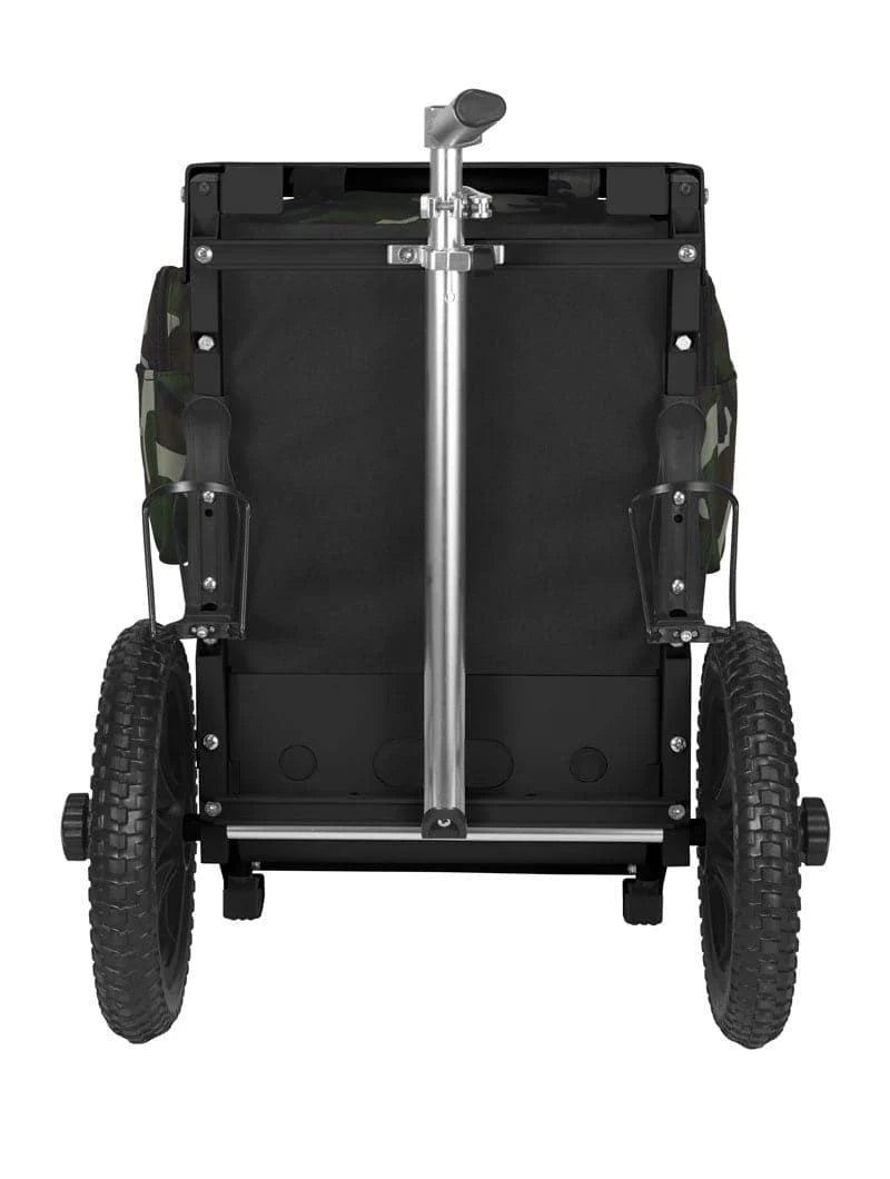 Zuca Black Backpack Cart - Woodland Camo Trekker Insert Bag