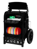 Zuca Trekker LG Disc Golf Cart - Black Backpack LG Frame With Black Insert Bag