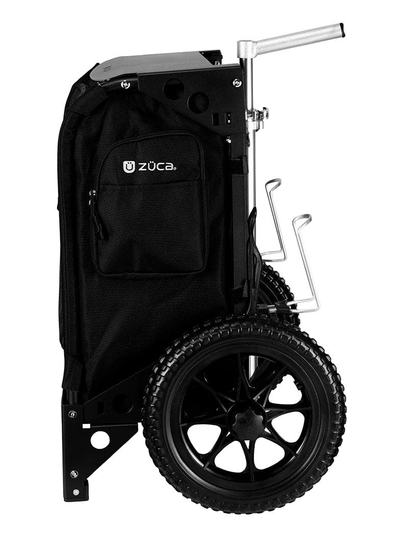 Zuca Black Backpack LG Disc Golf Cart - Black Trekker LG Insert Bag