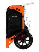 Zuca Trekker LG Disc Golf Cart - Orange Backpack LG Frame With Black Insert Bag
