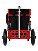 Zuca Trekker LG Disc Golf Cart - Red Backpack LG Frame With Black Trekker LG Insert Bag