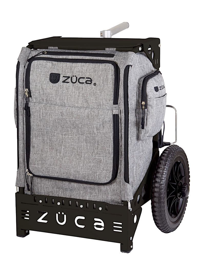 Zuca Black Backpack LG Disc Golf Cart - Charcoal Trekker LG Insert Bag