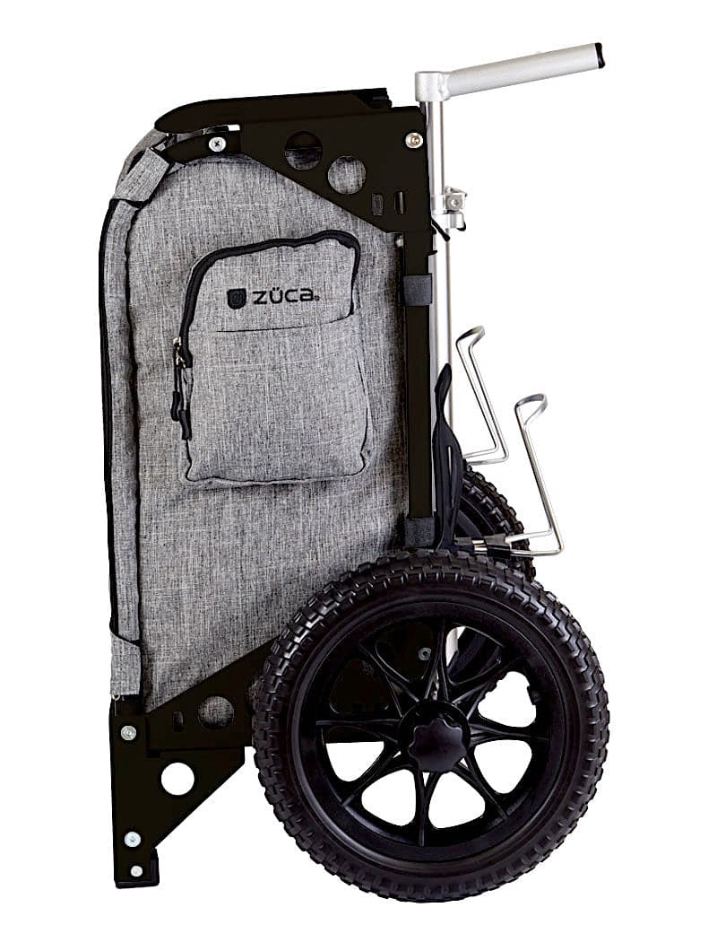 Zuca Black Backpack LG Disc Golf Cart - Charcoal Trekker LG Insert Bag