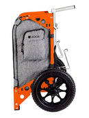 Zuca Trekker LG Disc Golf Cart - Orange Backpack LG Frame With Charcoal Insert Bag