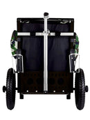 Zuca Trekker LG Disc Golf Cart - Black Backpack LG Frame With Woodland Camo Insert Bag