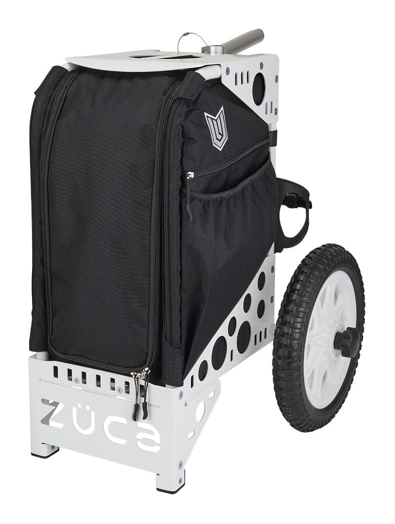 Zuca White All Terrain Disc Golf Cart - Paul Ulibari Special Edition