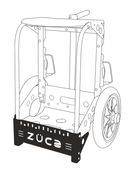 Zuca Backpack and Trekker Disc Golf Cart Front Wrapper
