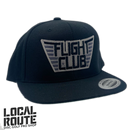 Flight Club Black Out Top Gun SnapBack