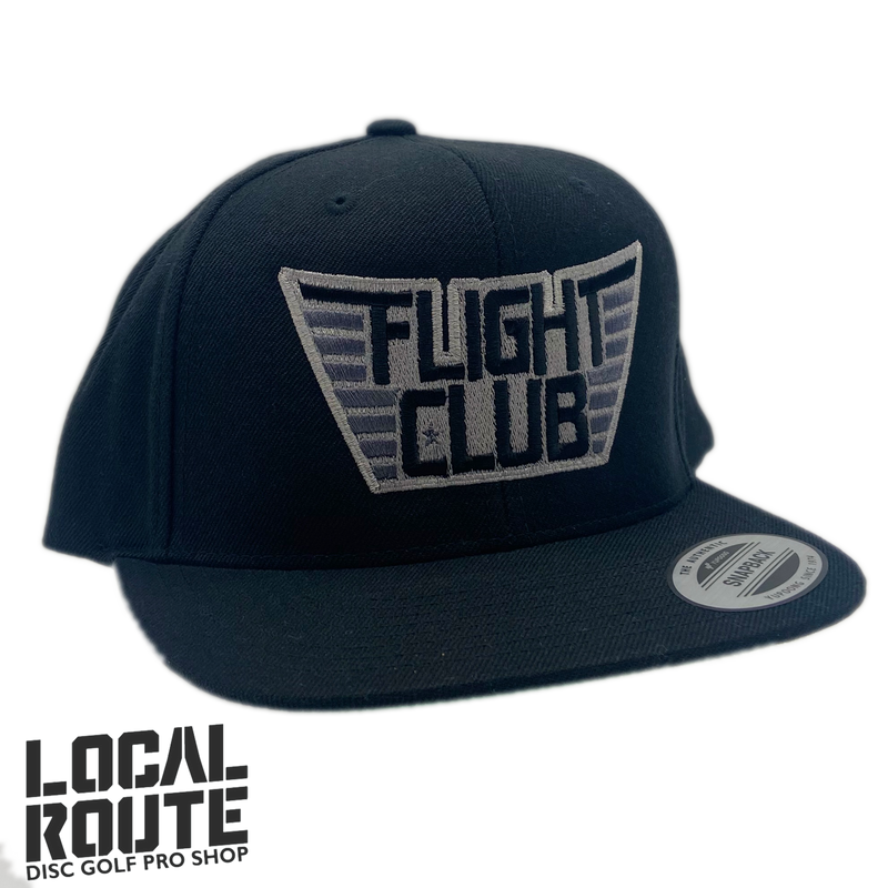 Flight Club Black Out Top Gun SnapBack