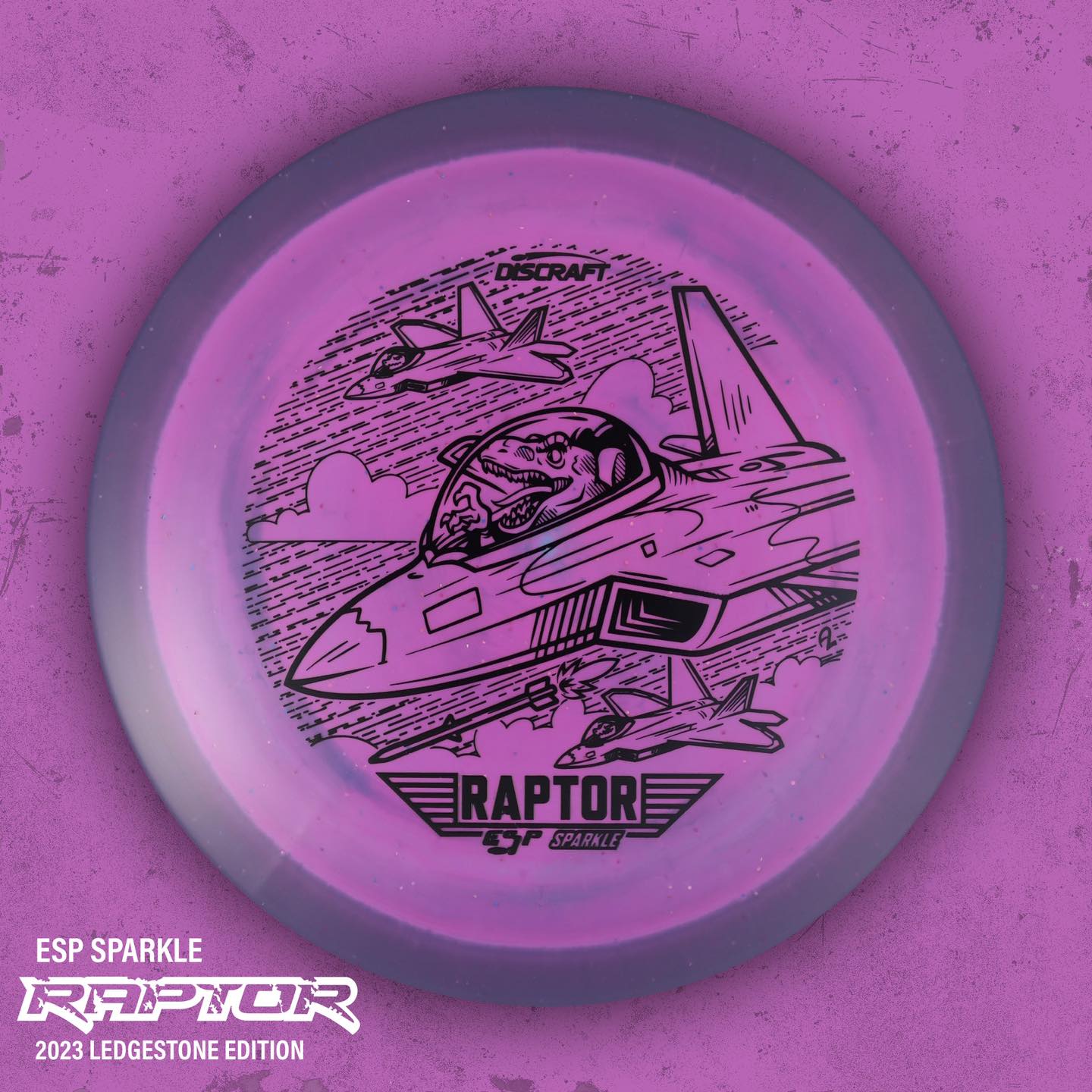 Discraft ESP Sparkle Raptor - 2023 Ledgestone | Driver 9/4/0/3 | Local ...