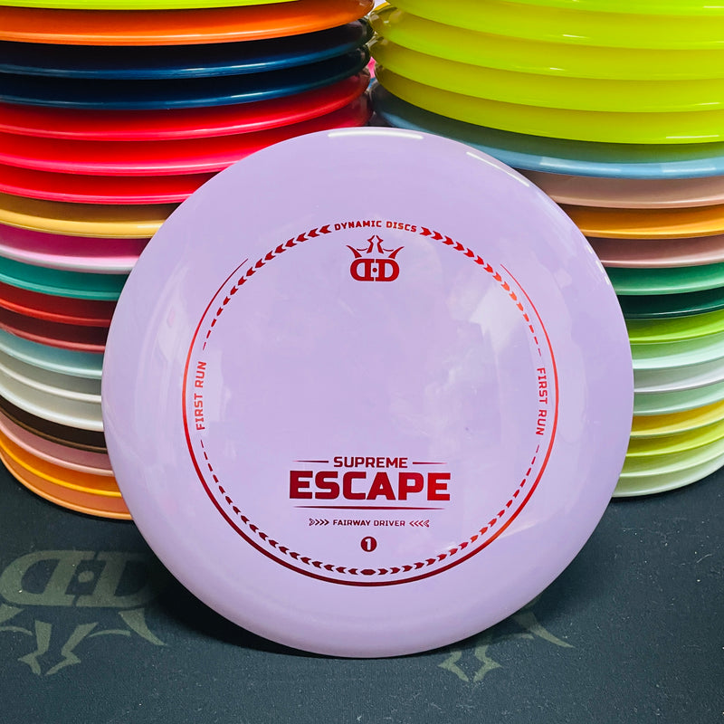 Dynamic Discs Supreme Escape - First Run in Purple 