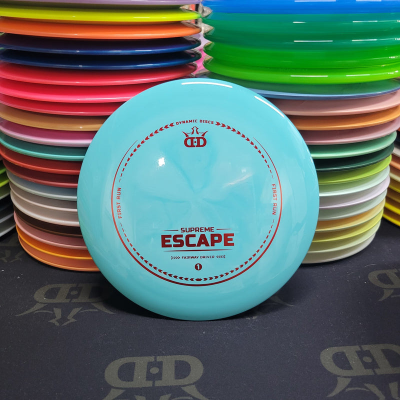 Dynamic Discs Supreme Escape - First Run in Turquoise
