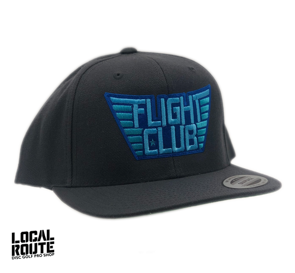 Flight Club Blue Grey Top Gun SnapBack