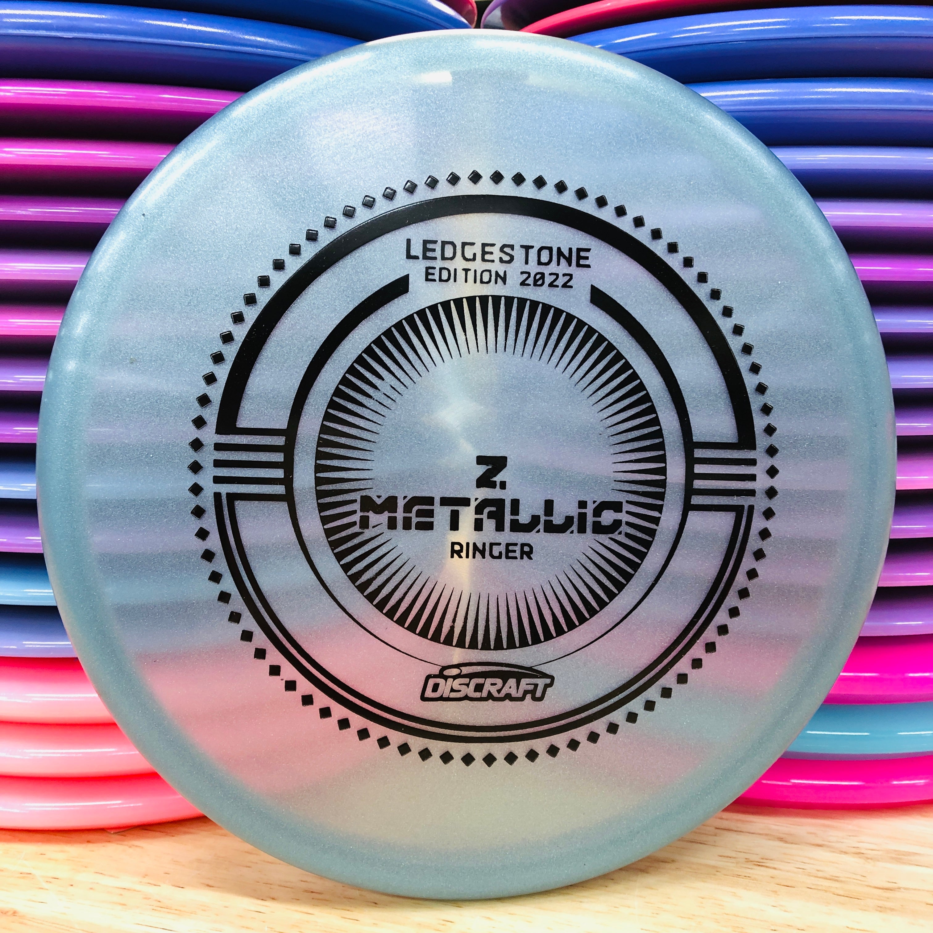 Discraft Z Metallic Ringer - Ledgestone 2022 | Putt & Approach 4/4/0/2 ...