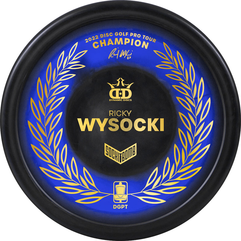 Dynamic Discs Classic Supreme Raptor Eye Sockibomb Slammer - Ricky Wysocki 2022 DGPT Tour Champion