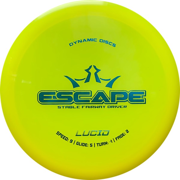 Dynamic Discs Lucid Escape | Driver 9/5/-1/2 | Local Route